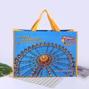 Quality Eco Ink Printing Tote Laminated Recyclable Non Woven Bag wholesale