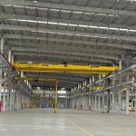 Pre Engineering Steel Structure Workshop , Prefab Metal Buildings Construction