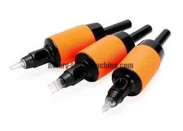 Hummingbird Tattoo Machine Tubes Tips Grip Yellow Color E.O. Gas Sterilized 25mm