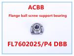 FL7602025/P4 DBB Flange Ball Screw Support Bearing
