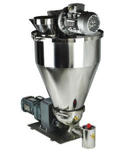 Quality Stainless Steel Volumetric Screw Feeder Easy Cleaning PLC Control System wholesale