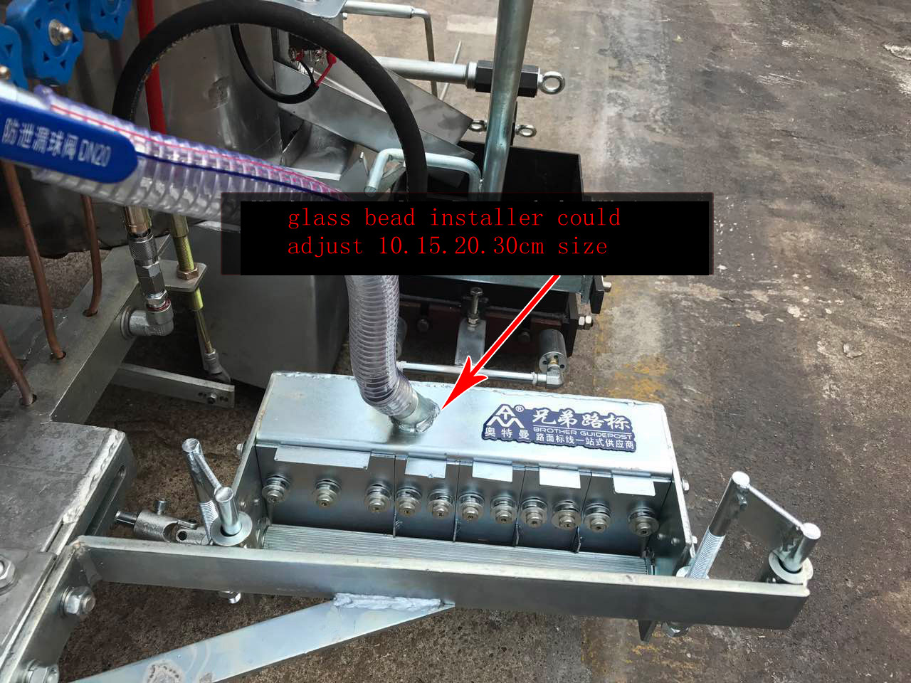 Battery Rechargeable Automatic Thermoplastic Road Marking Machine