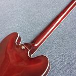 Hollow body Jazz electric guitar, British flag Rosewood Fingerboard electric