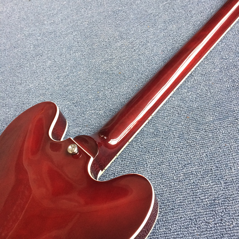 Hollow body Jazz electric guitar, British flag Rosewood Fingerboard electric guitar