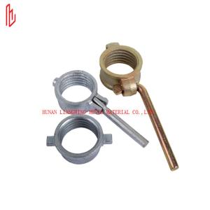 Quality Q235 Q345 Galvanized Scaffolding Prop Sleeve With Nut 60mm 76mm Tube Size wholesale