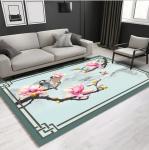 Rectangle Modern Simple Flower Living Room Floor Carpets 80*120cm