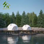 Big Transparent Bay Window Geodesic Dome Tent For Outdoor Event