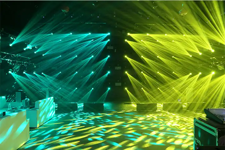 360 Degree Beam Angle 200w Waterproof Beam Moving Head Light for Nightclub Atmosphere