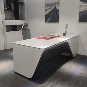 Quality Manufacturers OEM Office Furniture White Manager Desk CEO Executive Desk wholesale