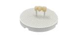 Yellow Dental Ceramic Glaze Porcelain Powder CE For Ceramic Glazing