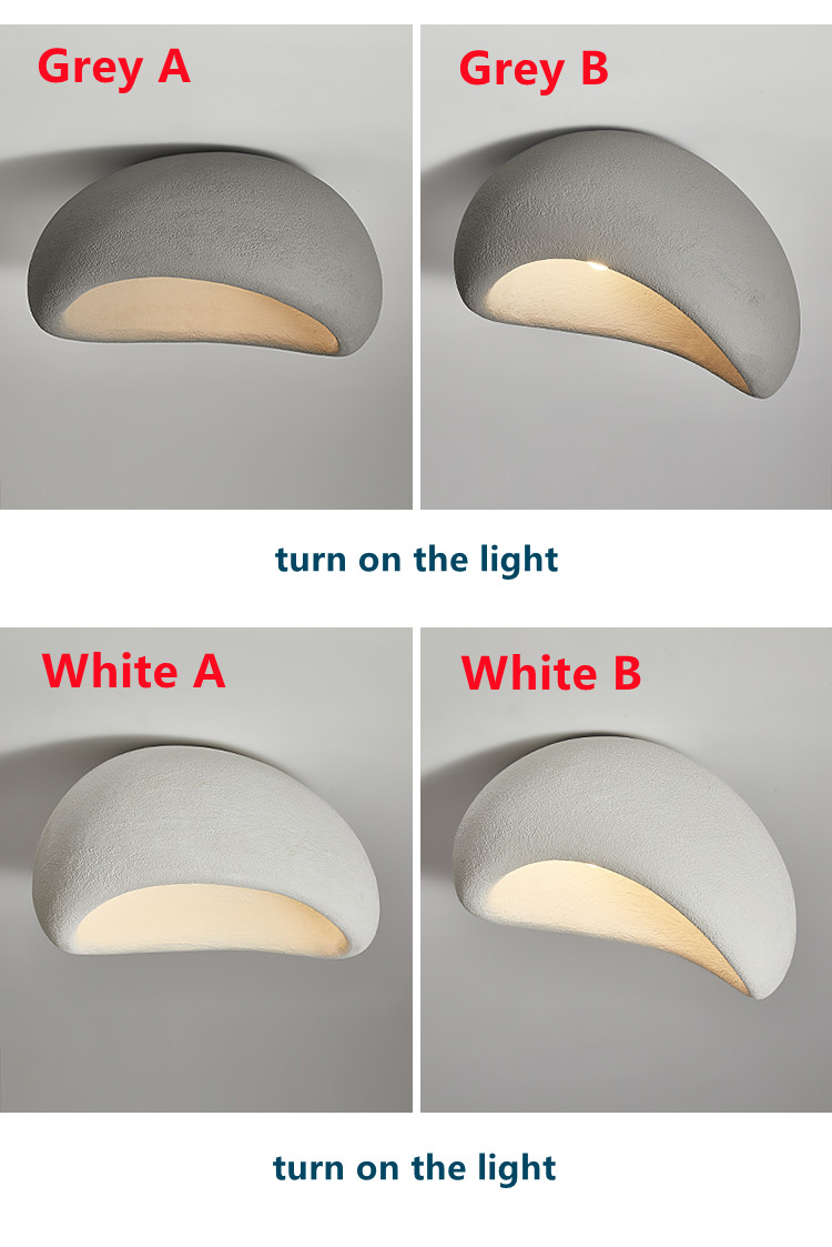 Nordic Minimalist Wabi-Sabi Wind Led Ceiling Lamps Chandelier(WH-VP-169)