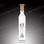 750ML Super White Glass ODM Brandy Glass Bottle