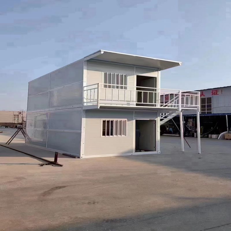 Mini Prefab Fold Out 40ft House Expandable Steel Structure Building for Quick Assembly