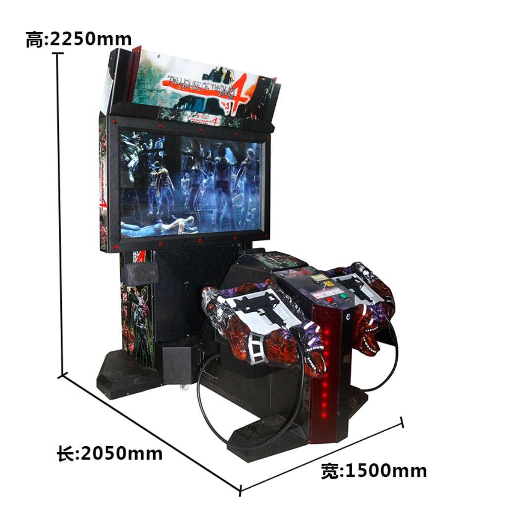 Hot Selling Arcade Coin Operated Simulator Video The House Of Dead 4 Shooting Game Machine