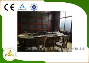 Quality 10 Seats Electromagnetic Heating Japanese Teppanyaki Grill Stainless Steel and Alloy Steel wholesale