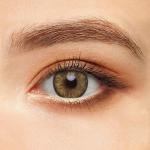Natural Looking Dusky Brown Contact Lens Realistic Hazel Contacts 14.5
