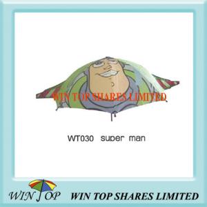 Quality Super Man Style Iron Imprint Child Umbrella wholesale