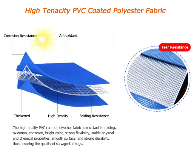 Offshore Structures Crane Test Water Bags , Top Notch PVC Proof Load Test Water Bags
