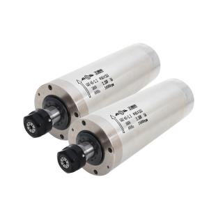 Quality 80mm Diameter GDZ85-2.2 2.2kw Water Cooled Spindle Motor for CNC Wood Router Machine wholesale