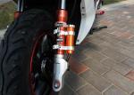 gas motor scooter 125cc 150cc GY6 engine 152QMI 157QMJ alloy wheel white and