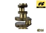 ME072197 Mitsubishi Diesel Engine Crankshaft 6D16 Mitsubishi Engine Spare Parts