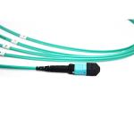 12 core om3 40G mpo-lc fiber optic cable