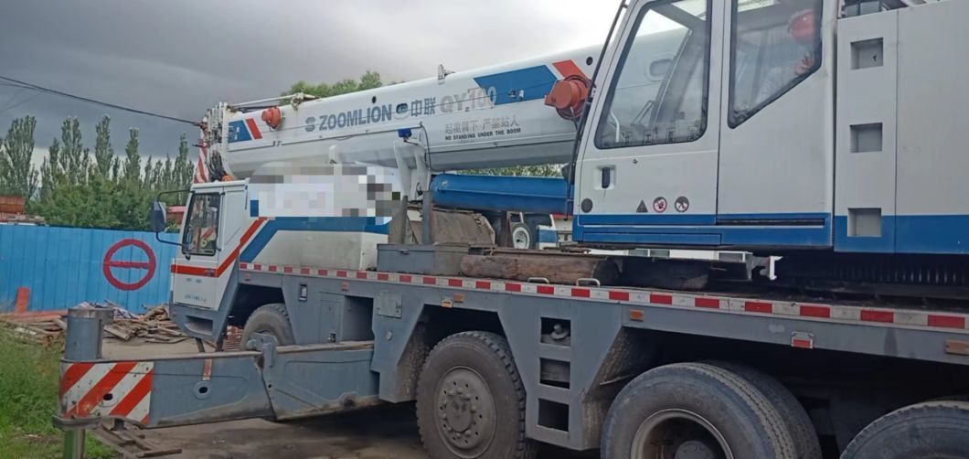 Used Heavy Equipment Mobile Crane Zoomlion 2013 Year 90ton