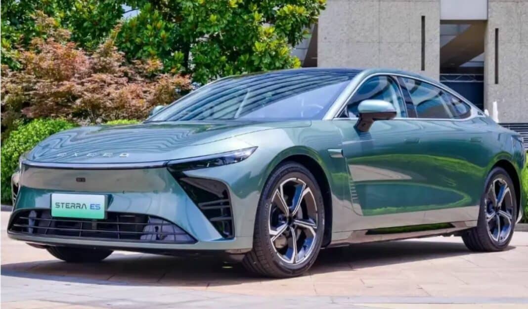 2024 Pure Electric Vehicle Chery Sterra ES Sedan With Range 605km