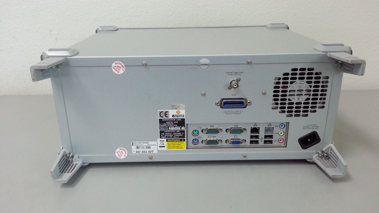 MS9740A Anritsu Spectrum Analyzer Long Wavelength 600nm-1750nm
