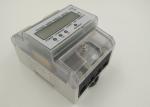 380V 3 Phase 4 Wires DIN Rail Energy Meter LCD Display KWH Energy Meter