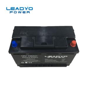 Quality 100Ah LiFePO4 Cranking Battery 12V Dual Purpose Lithium Marine Battery For Boat wholesale