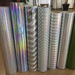 Industry UV Resistant Embossed Clear Holographic Hologram Silver Laser Packaging