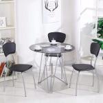 Round Glass Top Dining Room Table