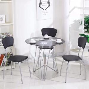 Quality Round Glass Top Dining Room Table wholesale