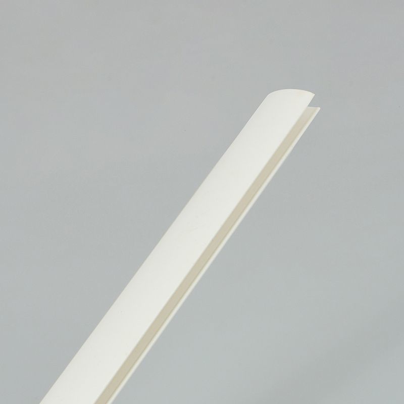 Custom PVC Plastic H furniture Edge Banding Profile H Shaped Channel Profile for Glass