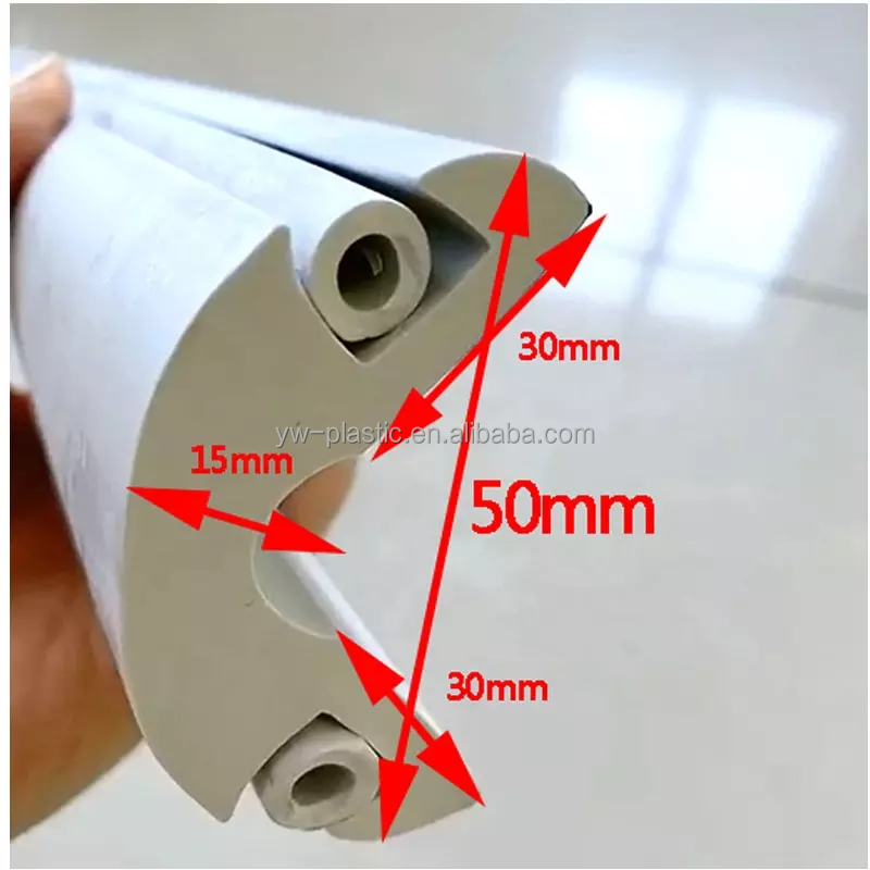 Rubbing Strake Rubrails for White Rubber Insert Dock Edging and P Type Dock Bumpers
