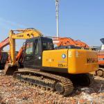 Backhoe 225 Korean Used Hyundai Excavators Height 12500mm Used Small Excavator