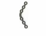 Titanium Orthopedic Maxillofacial Plates 120 Degree Curved With 6 Holes