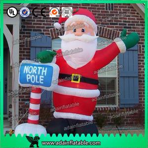 Quality 3m Inflatable Santa, Inflatable Claus, Christmas Advertising Inflatable Cartoon wholesale