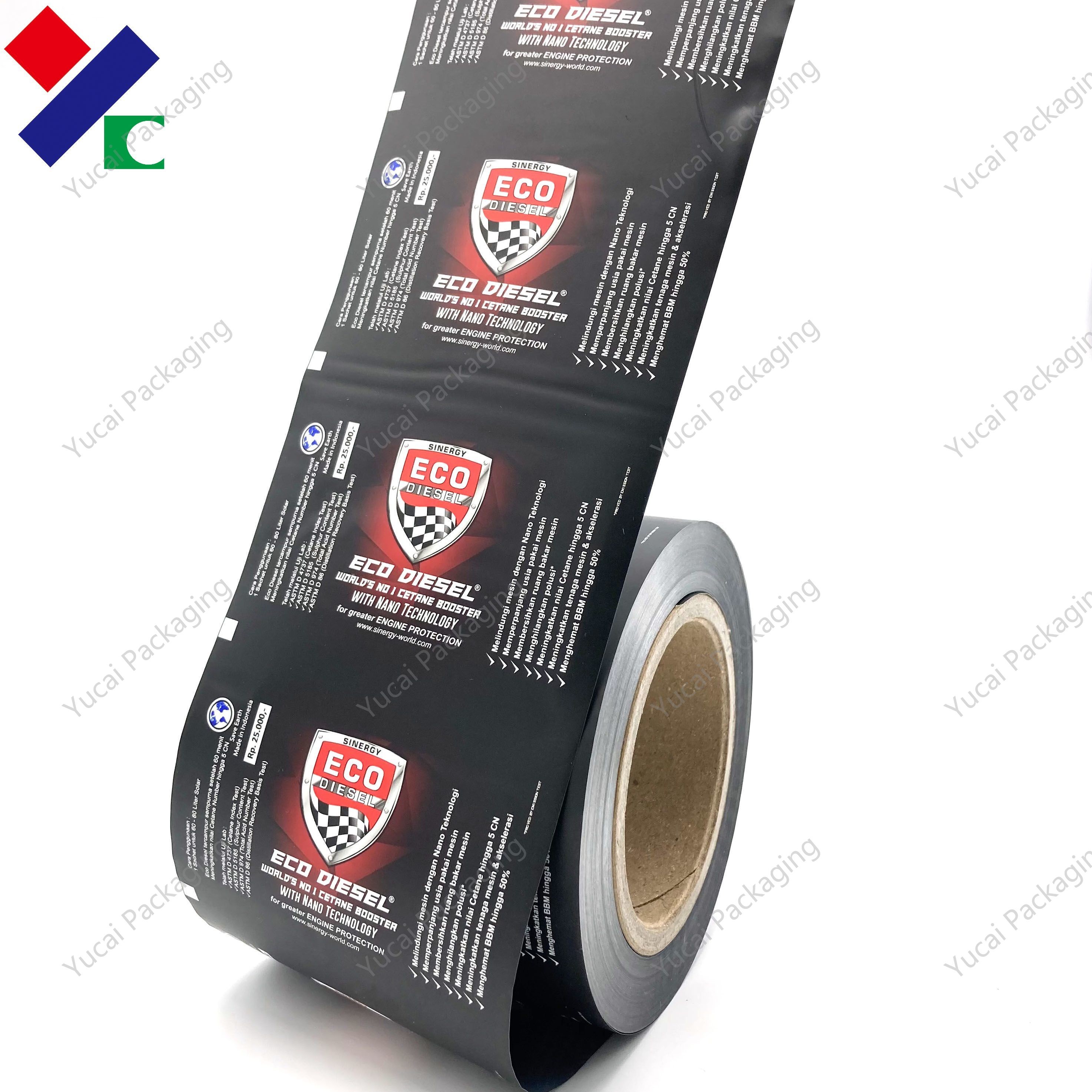 Matte Food Packaging Film Instant Coffee Milk Juice Energy Drink Powder Candy Bar Wrapper Stick Packaging Sachets