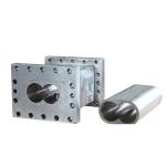 Hardness 58 DIN Screw Barrel Extruder Middle Corrosion Resistance Closed