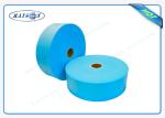 Hydrophilic and non toxic SSP spun bond non woven medical fabric blue / green