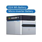 Micro Inverter 800W Plug And Pla Station 1000w Pv Balcony Solar System Battery