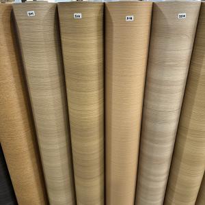 Quality 0.35mm Thick Self Adhesive PVC Film with Wood Grain Surface Finish wholesale