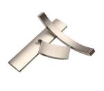 HSMAG Flexible Sintered SmCo Magnet Durable Countersunk 30mm Round Magnets