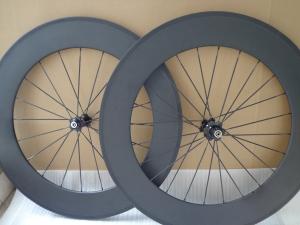 Quality YOUNGFANBIKE Hot sale cheaper 700c 88MM Carbon Tubular wheelset width 23mm for road bike wholesale