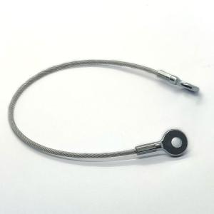 Quality Stainless 316 Steel Rope Wire Sling Tool With Stamped Eyelets wholesale