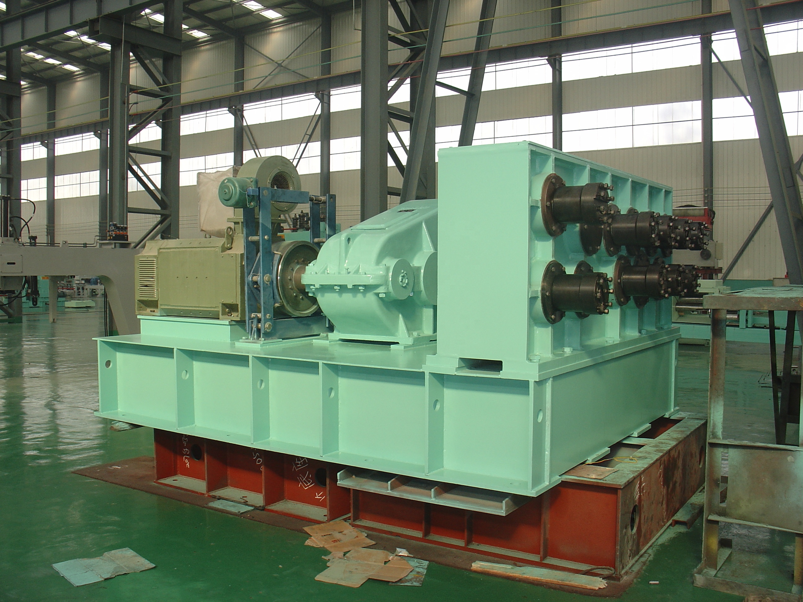 60KG Weight Steel Coil Flattening and Leveling Rewind Machine for Metal Sheet or Coils