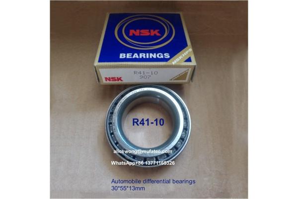 R41-10 Automobile Differential Bearings 33x55x13mm Imperial Taper Roller