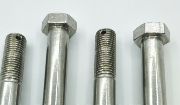 M1.6-M20 Metric Measurement System Stainless Steel Flat Head Hollow Bolt with Cotter Pin Hole